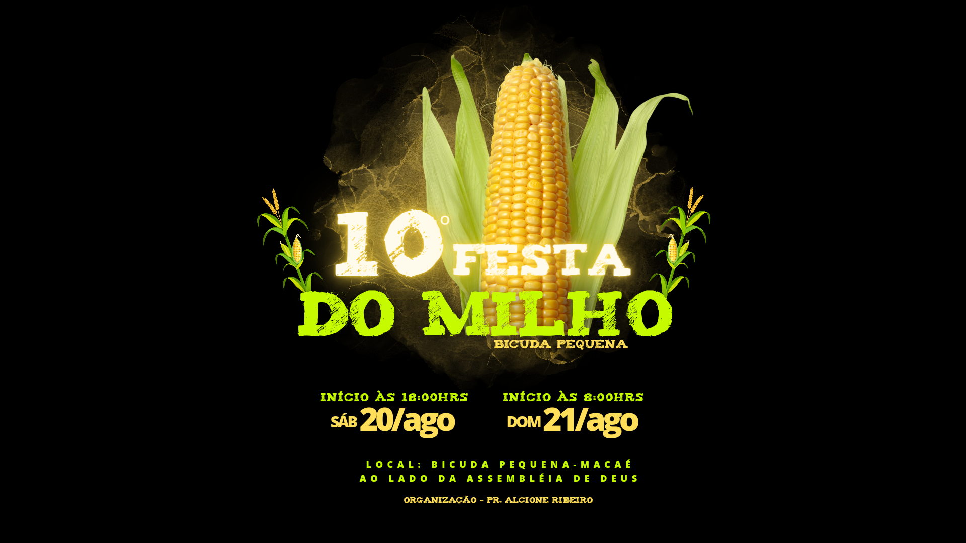 Festa do Milho acontece na Bicuda neste Final de Semana