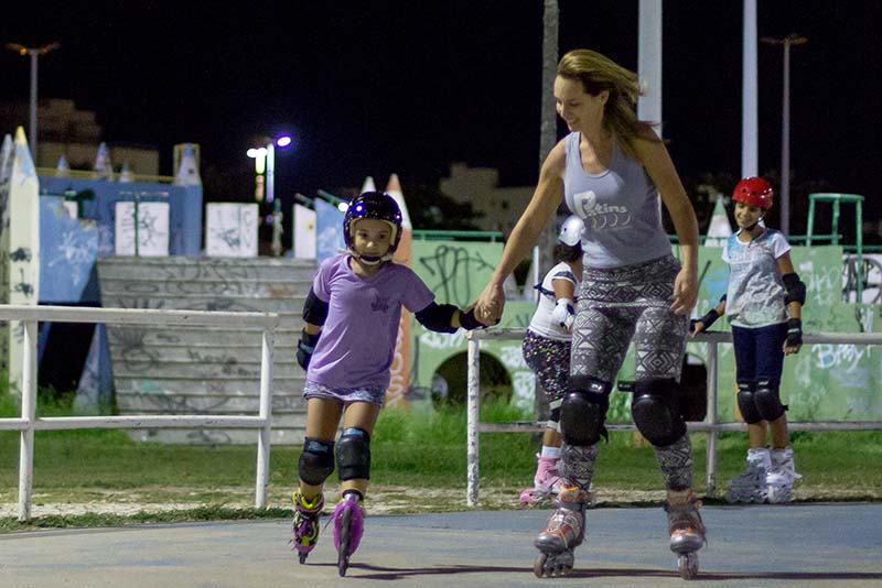 Encontro de patinadores em Macaé no 3º Urban da Independência