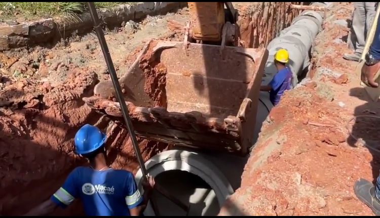 Obra na Télio Barreto: Mobilidade reforça uso de vias alternativas