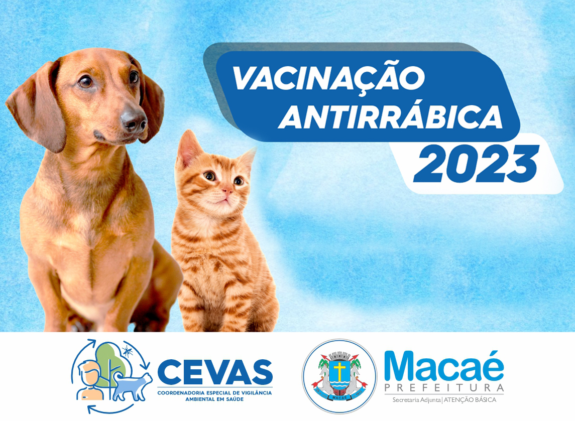 Vacinação antirrábica é levada a quatro localidades semana que vem