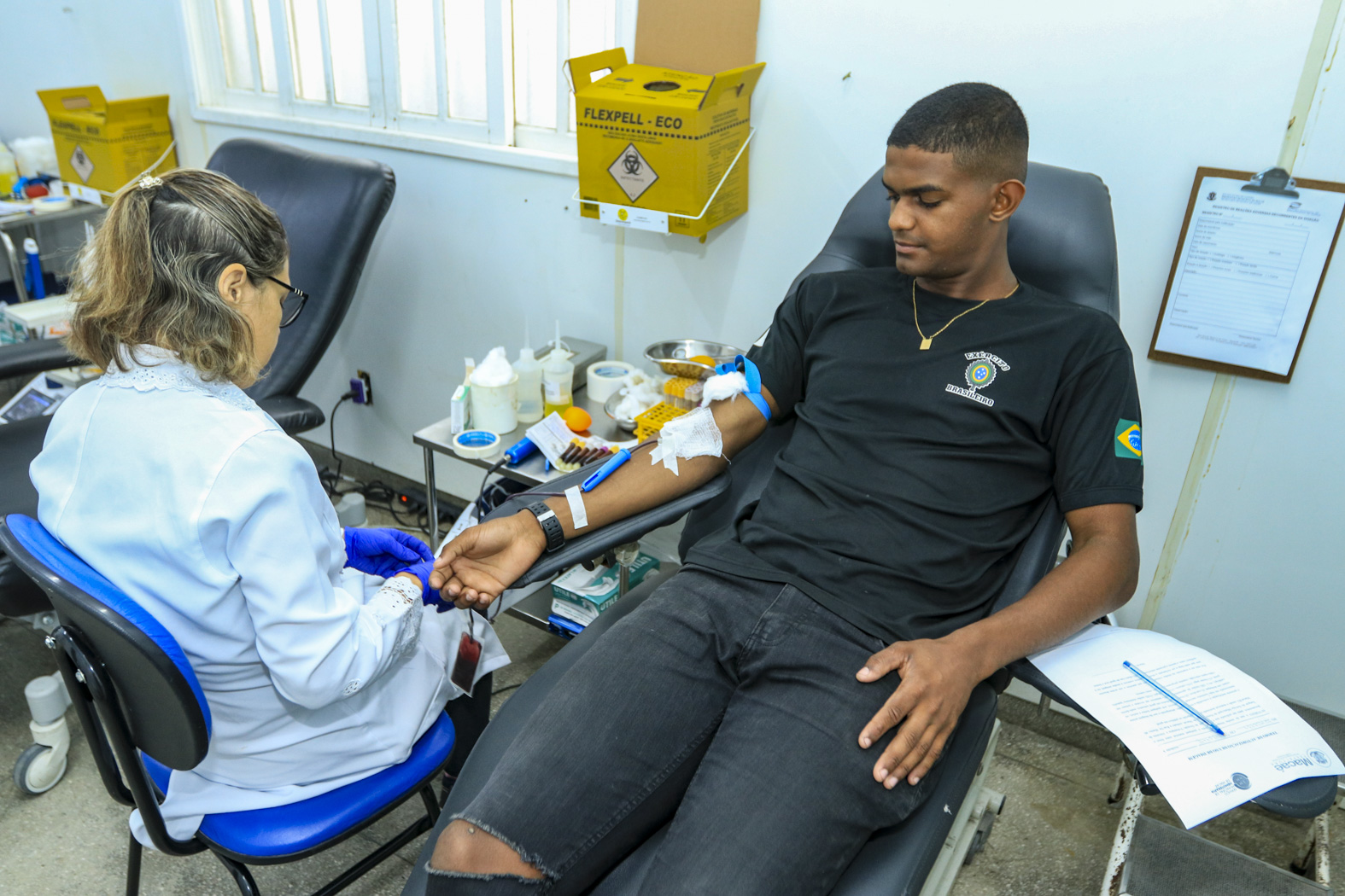 Ações comemoram a Semana Nacional do Doador de Sangue