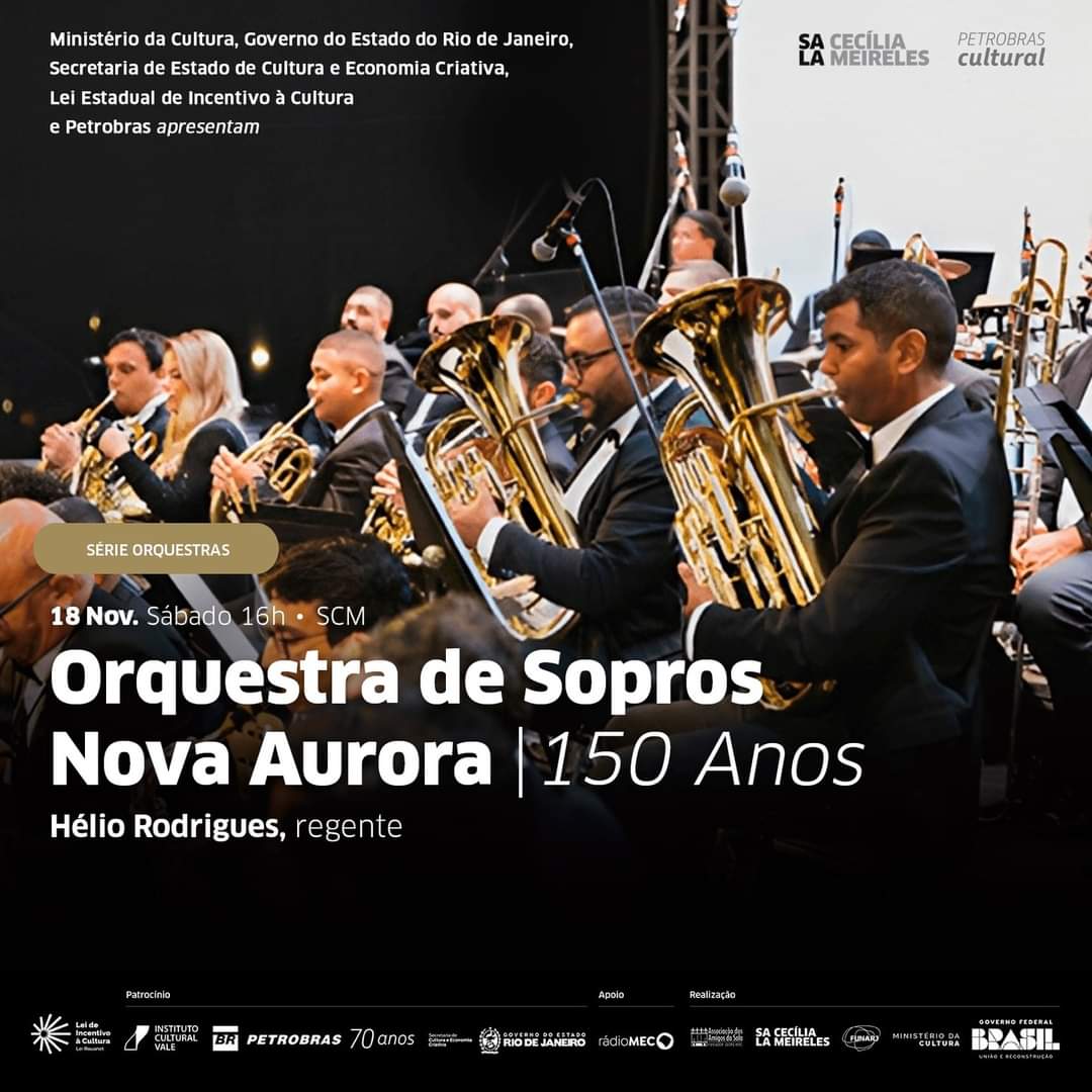 Nova Aurora abrirá ‘III Simpósio de Bandas Funarte-UFRJ