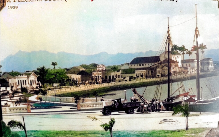 Cais do mercado e rua da praia em 1939 768x479