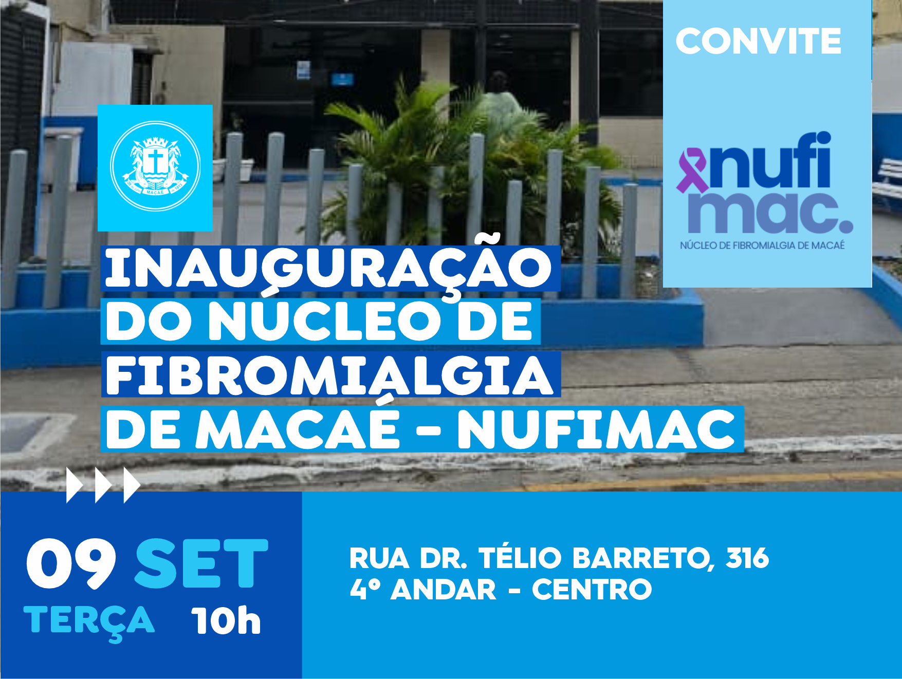 Macaé inaugura primeiro Núcleo de Fibromialgia do estado nesta terça-feira