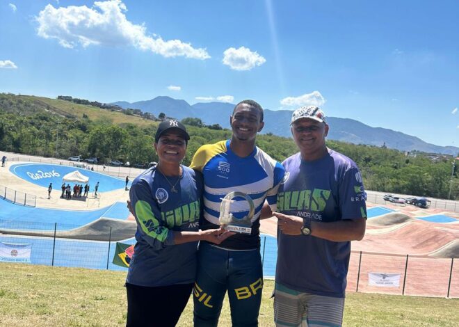 Atleta macaense Silas Andrade conquista vice-campeonato na Copa Latino-Americana de BMX