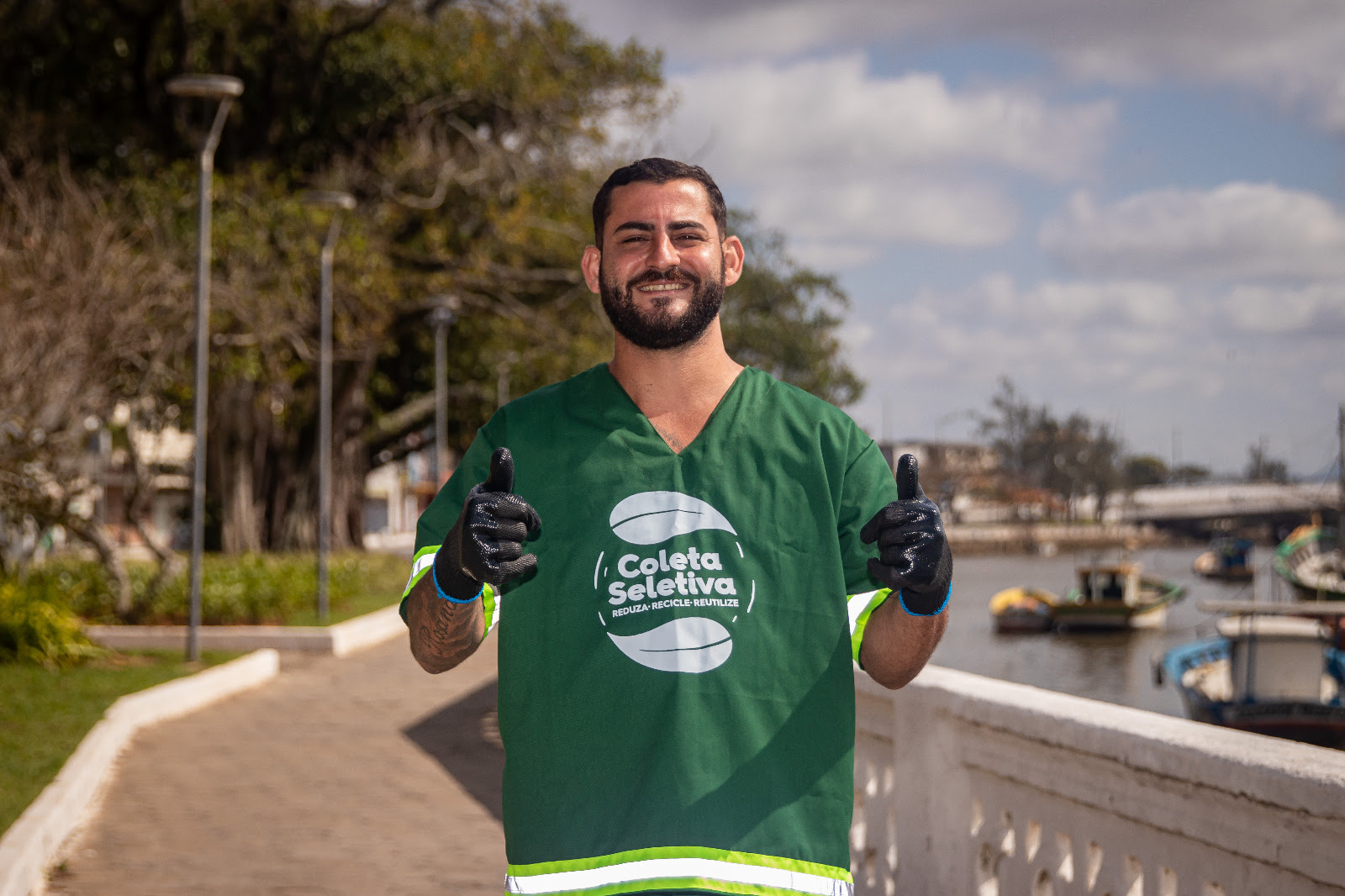Coleta Seletiva Porta a Porta começa em Macaé pelo Pecado e Barreto