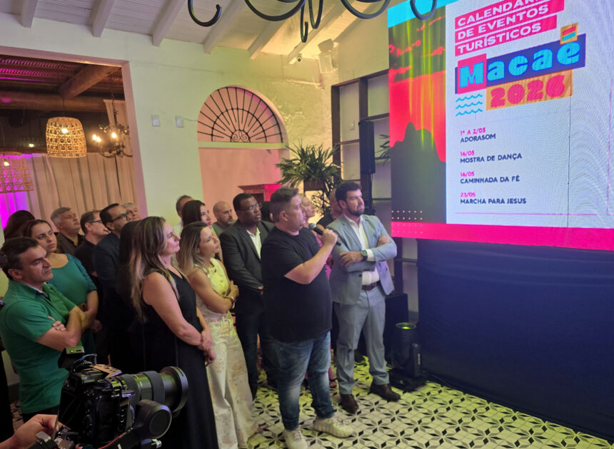 Prefeitura lança Calendário de Eventos Turísticos de Macaé 2026 com mais de 100 programações ao longo do ano