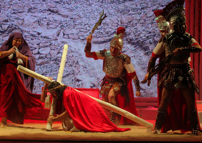 Paixão de Cristo em Macaé: espetáculo gratuito será encenado na Praia de Imbetiba durante a Semana Santa